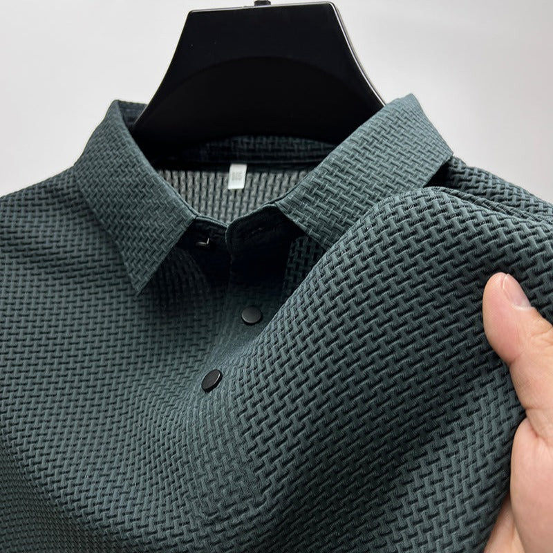 Camisa Polo Masculina - Edição Techwear