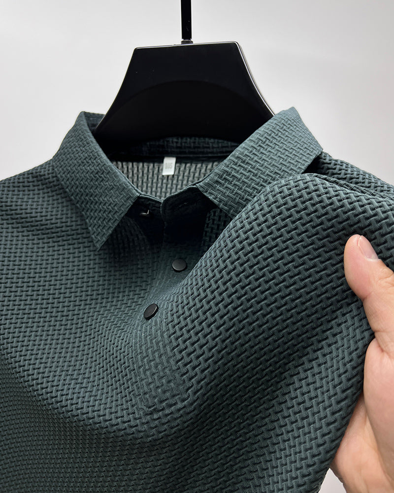 Camisa Polo Masculina - Edição Techwear