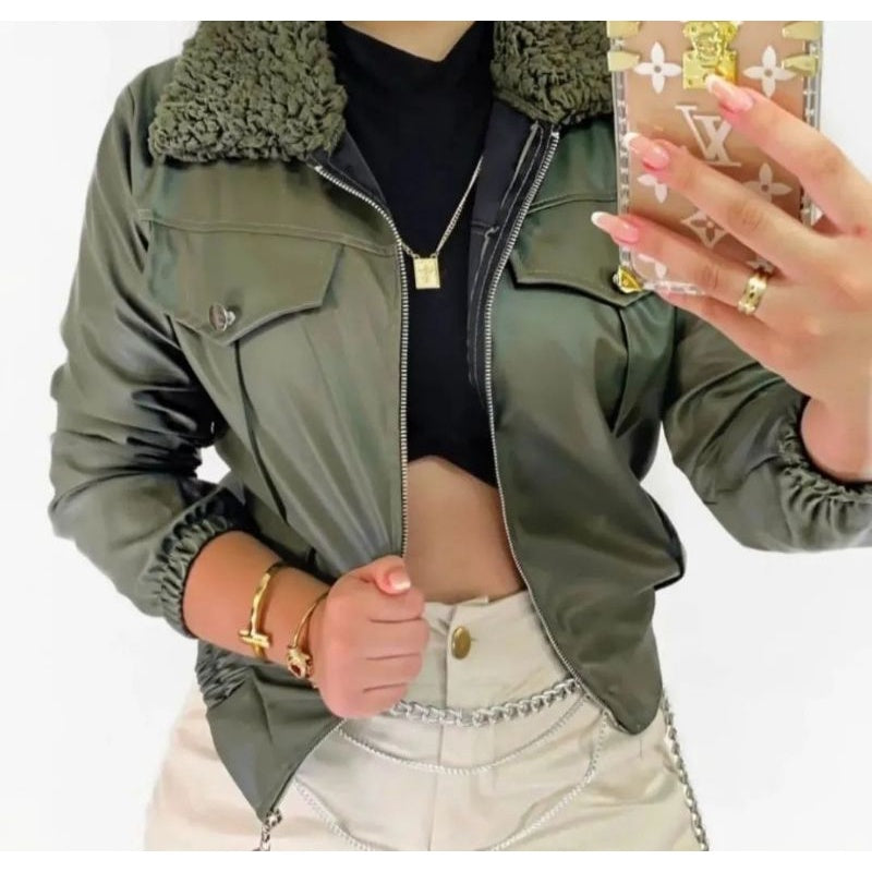 Jaqueta Feminina Bomber